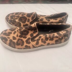 A New Day Leopard Print Slip-On Shoes | Women’s Size 9